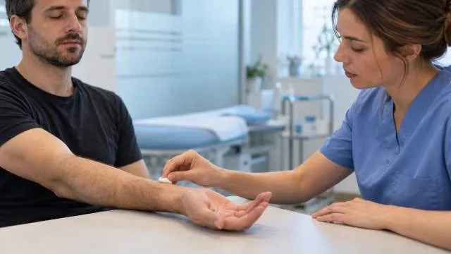 Jak osteopata ocenia napięcie karku i obręczy barkowej?